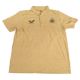 Newcastle United FC Polo Shirt Size Large Castore Gold VG-G condition with some bobbles - Image 1 of 3
