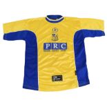 2002-2003 Telford United Replica Prowear 3rd Away Football Shirt, short sleeve with PRC sponsor logo