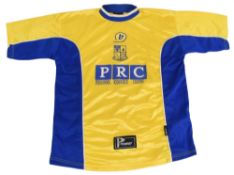 2002-2003 Telford United Replica Prowear 3rd Away Football Shirt, short sleeve with PRC sponsor logo