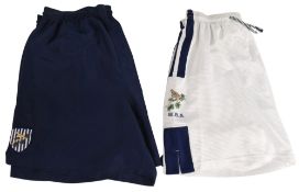 West Bromwich Albion Football Club Shorts 1998-2000 Size 38 and 2003/04 Size XL. Good condition, the