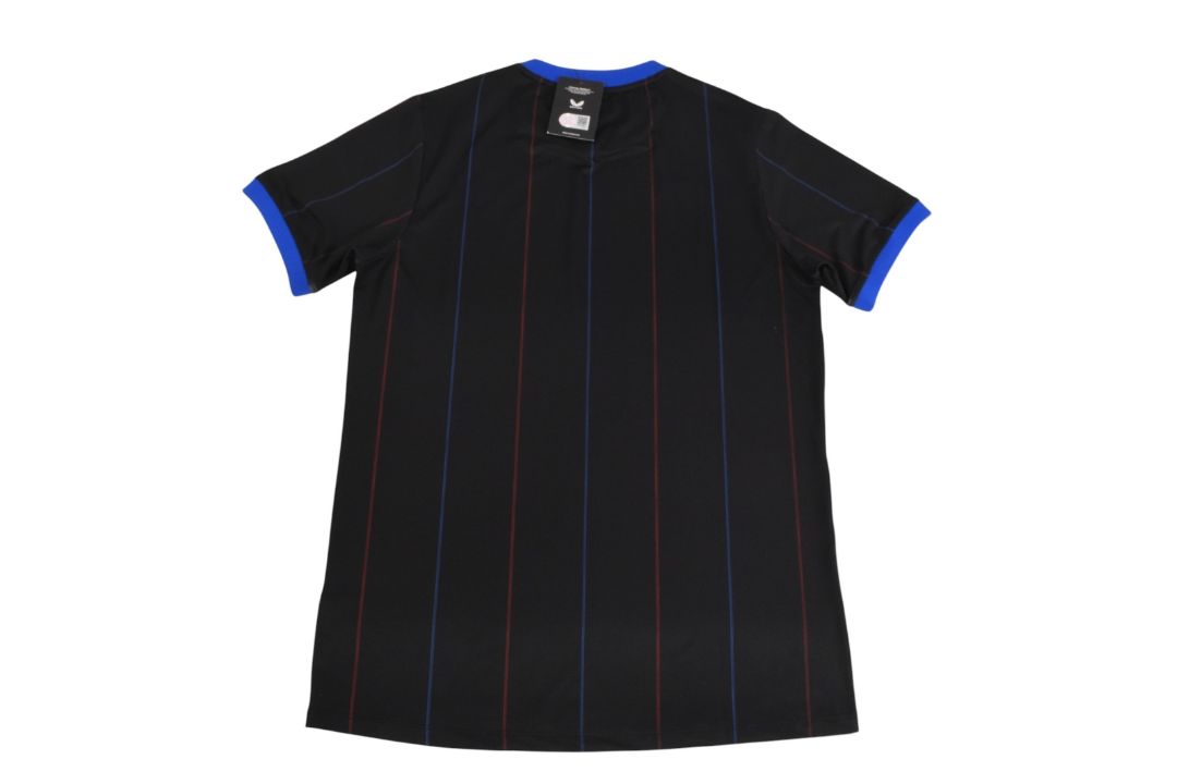 2022/23 Glasgow Rangers FC 4th Football Shirt Size Medium Castore Black VGC - Image 2 of 3