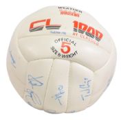 1995 Sweden Multi Signed Hansewin CL 1000 Classico size 5 Football, 12 signatures