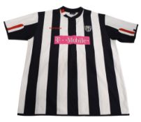 2004/05 West Bromwich Albion FC Home Football Shirt Size XXL Diadora Blue/White VGC