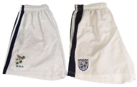 West Bromwich Albion Football Club Shorts 2005/06 Size XL and 1997-98 Size 38. Good condition