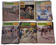 1969-1979 International Cycling Sport Magazine, part run with duplicates - #75 magazines