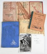 Cycling publications, handbooks and photocards – featuring 1946 and 1947 Handbook British League