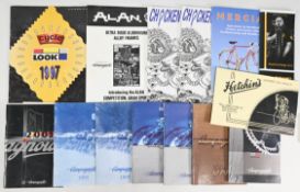 Vintage & Modern Race Bike Accessories Catalogues, a goods c1950 Hetchin’s lightweight cycle