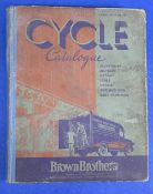 1937 Cycle Catalogue – by Brown Brothers Ltd catalogue no 427 – contains a wide array of accessories