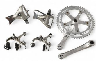 Shimano 600 Equipment Chain Wheel 42 - 52, Brakes with Blocks, Pedals