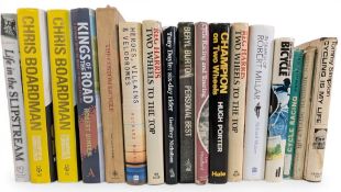 Cycling and Road Racing Hardback Books: to include Cycle Racing Ken Bowden, Cycling Handbook A L