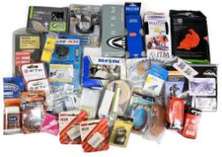 Cycling Parts/Accessories – a small box of mixed items such as SPD pedals, Kurust, Bike Cover,