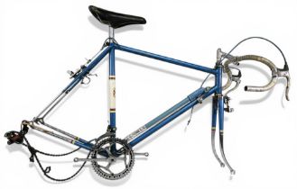 Vintage ‘Automoto’ stamped Bicycle Frame – 22” with ‘Automoto’ metal head badge, no apparent frame