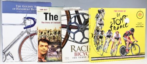 Bicycle Books (4) - The Golden Age of Hand built Bicycles, Raing Bicycles 100 Years of Steel, Tom