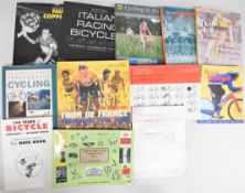 Cycling and Road Racing Hardback Books, large format books Tour de France 2003, Fausto Coppi Jacques
