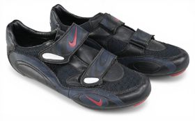 Nike Cycling Shoes – size 7UK – Velcro straps, cleats – signs of use