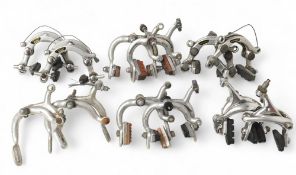 Collection of Bicycle Brakes in Pairs various makes to include Peugeot, Weinman Type 730 x2, Shimano
