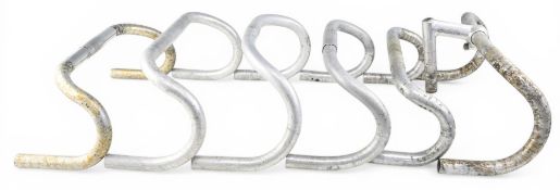 Cycling Accessories – 6x various Handlebars – details such as Ambrosio with Ambrosio stem, ‘Tour