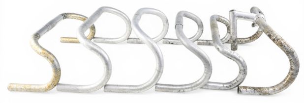 Cycling Accessories – 6x various Handlebars – details such as Ambrosio with Ambrosio stem, ‘Tour