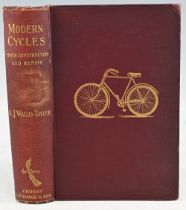 Cycling History Book - Modern Cycles A Practical handbook on their construction and repair by A J