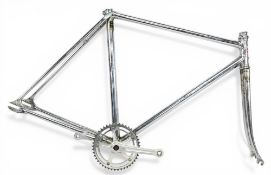 Vintage ‘Carlton’ Bicycle Frame – 21” stamped WB7002337 with ‘CC’ cut out to bottom bracket frame,