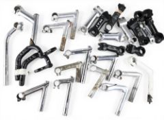 Cycling Accessories – Selection of Handle bar stems – details incl Ambrosio, GB, Milremo, ITM