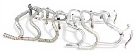 Cycling Accessories – 6x various Handlebars – details such as SR Road Champion Sakae custom with