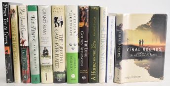 Golfing Books to include The Long Golden Afternoon Golf Age of Glory 1864-1914 Stephen Proctor 2022,