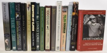 Golfing Books to include Peter Thomson Inspirations & Insights from Australia’s Greatest Golfer 2005