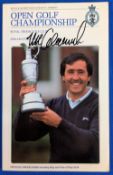 1989 Open Golf Championship Multi Signed Golf Programme, to include Mark Calcavecchia (winner)