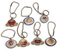 1988-2002 Stella Artois Grass Court Tennis Championship Fobs Passes Badges, for years 1988, 1990,