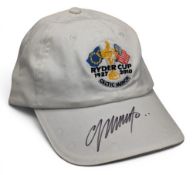 2010 Ryder Cup Celtic Manor Colin Montgomerie signed Baseball Cap