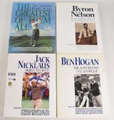 4x Golf Books by Martin Davis to include: The Greatest of them All The Legend of Bobby Jones 1996,