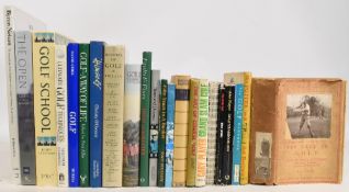 Golf Books to include Lonsdale Library The Game of Golf 1931, The Art of Coarse Golf 1967 Michael