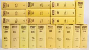 Wisden Cricketers Almanack 1980-1999, a continuous run of the hardback Almanack (20), all in