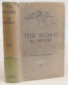 Tod Sloan by Himself 1915 hardcover book illustrated horseracing autobiography by the American