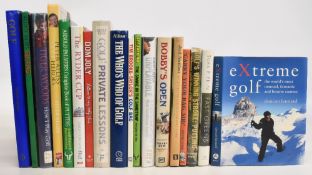 Golf Books to include The Who’s Who of Golf 1983 Peter Alliss, Unplayable, An Inside Account of