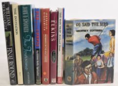 Golf themed mystery novels to include: Go, Said the Bird 1996 Geoffrey Cotterel, The Man Trap 1997