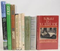Golfing Books by Herbert Warren Wind to include The World of P G Wodehouse, America’s Gift to Golf