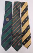 3x Walker Cup Golf Ties: 2011 Royal Aberdeen, and two 1887 commemorative ties