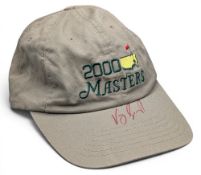 2000 Master Golf Tournament Vijay Singh signed Baseball Cap