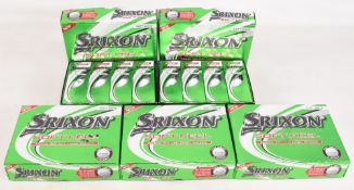 Srixon Soft Feel Golf Balls – 5x full boxes in original packaging, 60 balls in total