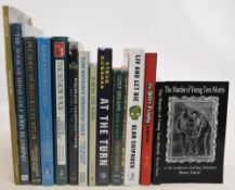 Golfing Books to include Francis and Eddie 2013 Brad Herzog, The Murder of Tom Morris 2004 Bruce