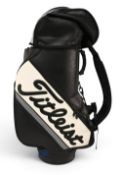 Gary Wolstenholm Owned 2004 St Andrews Trophy GB&I signed Titleist Golf Bag – in black, signed in
