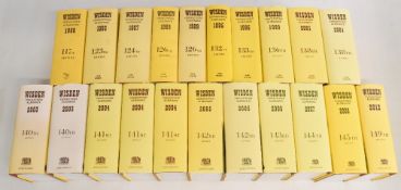 Wisden Cricketers Almanack 1980-2012, hardback Almanacks to include 1980, 1986, 1987, 1989 x2, 1995,