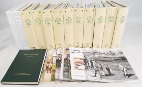 Complete run or near complete run of Through the Green magazines 1991-2023 most in official