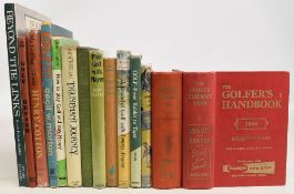 Golf Books to include The Golfer’s Handbook 1959 and 1963, Golfers at Law 1958 Geoffry Cousins, Play