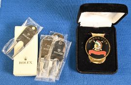 104th US Open Shinecock Hills Money Clip with enamelled front emblem, no details marked or