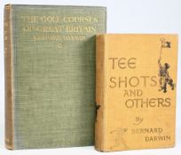 Darwin, Bernard (2) – ‘The Golf Course of Great Britain’ new and revised 2nd edition 1925 with