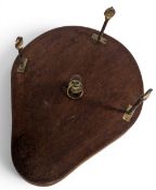 An antique mahogany Slazenger Lawn Tennis Racket Press: will hold two rackets, brass fittings