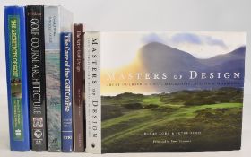 Golf Course Design, Architecture, etc, hardcover books to include Masters of Design Henry Lloyd